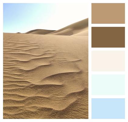 Sand Dunes Desert Sandstorm Image